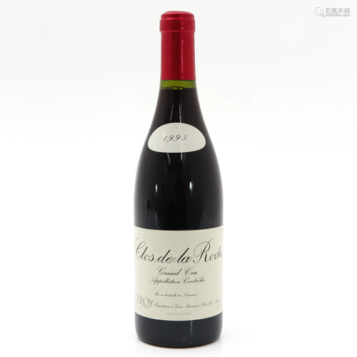 A Bottle of Domaine Leroy, Clos de la Roche, 1995