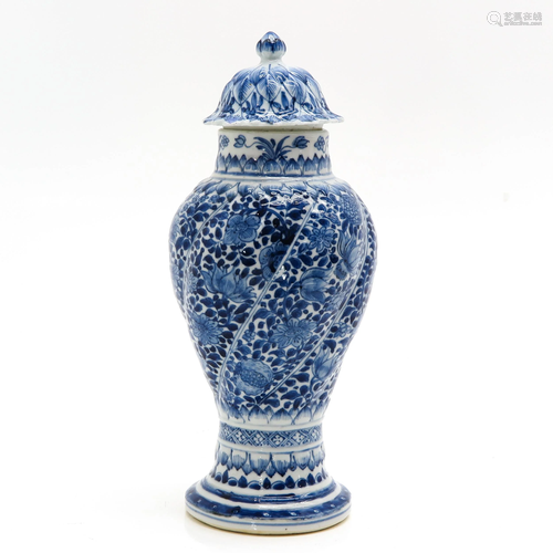 A Chinese Vase with Cover