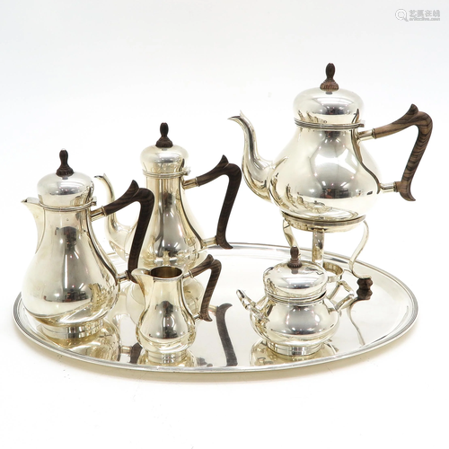 A Dutch Silver Coffee service