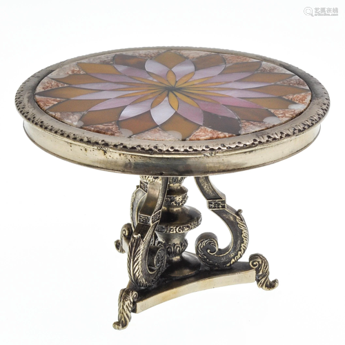 A Miniature Pietra Dura Table