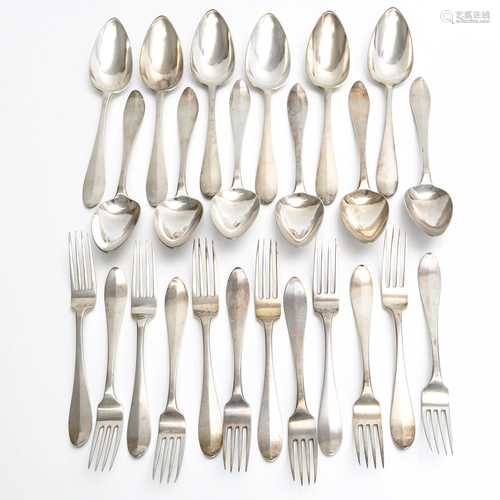 A Diverse Collection of Silver Cutlery