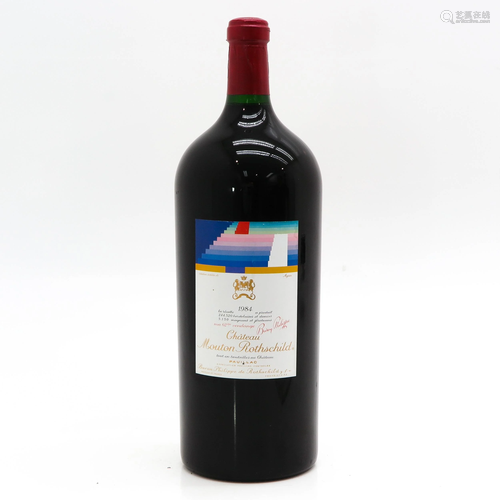 A Bottle of Chateau Mouton Rothschild Pauillac 1984