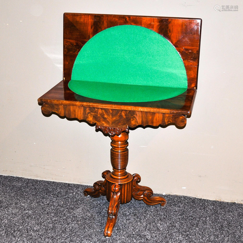 A 19th Century Game table