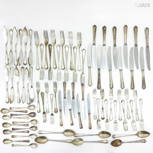 A Set of Silver Cutlery