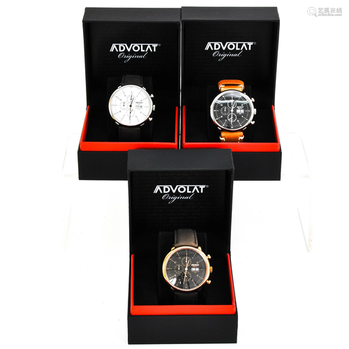 Three Advolat Watches