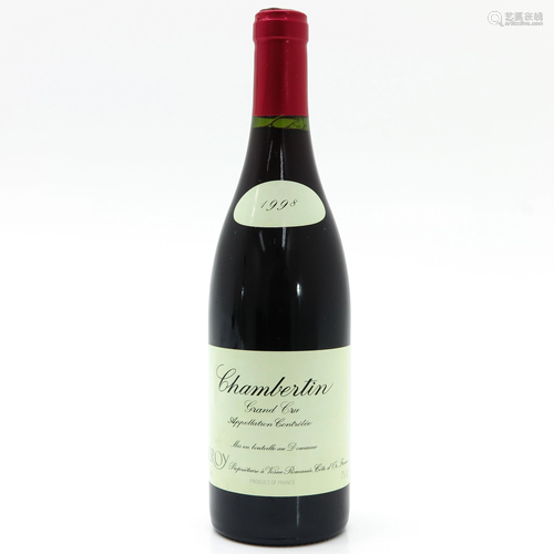 A Bottle of Domaine Leroy, Chambertin, Grand Cru…