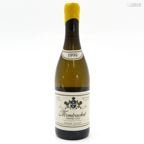 A Bottle of Domaine Leflaive, Montrachet, 1999