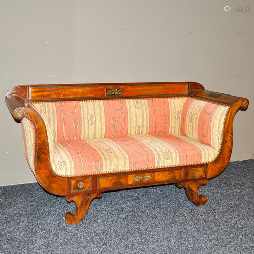 An Empire Period Sofa