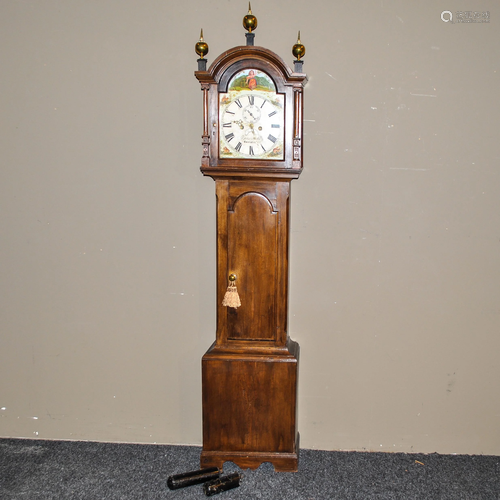 A 19th Century English Standing Clock