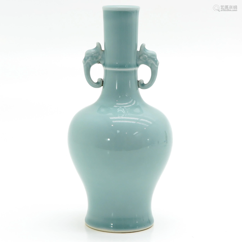 A Chinese Celadon Vase