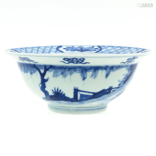 A Chinese Blue and White Bowl