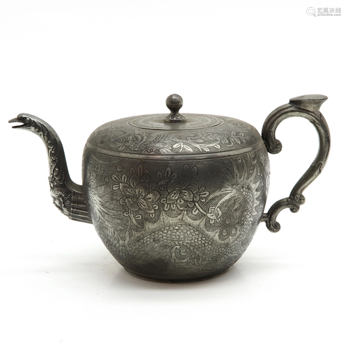 A Pewter Teapot