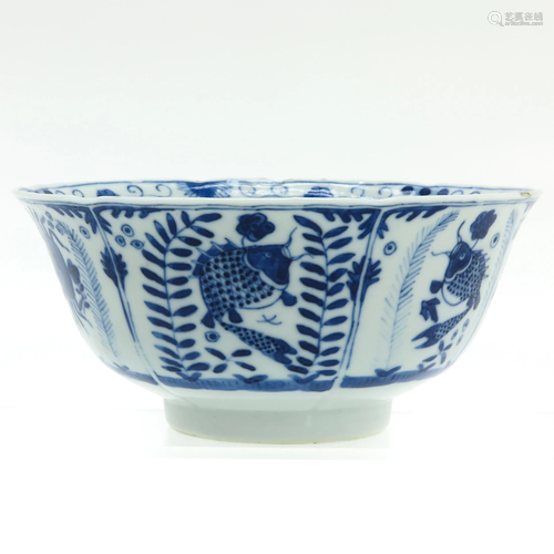 A Chinese Blue and White Bowl