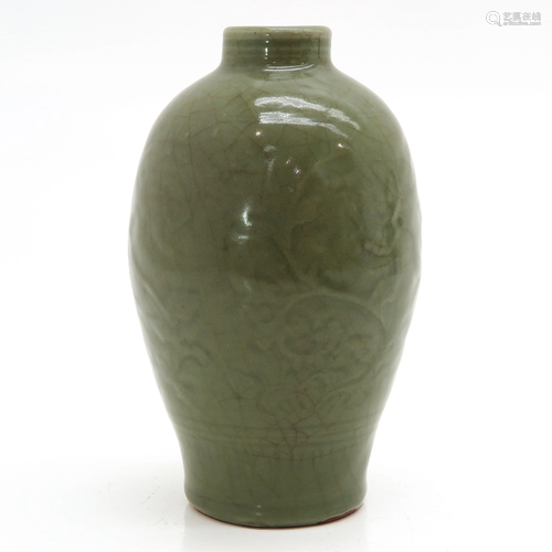 A Chinese Longquan Ming Vase