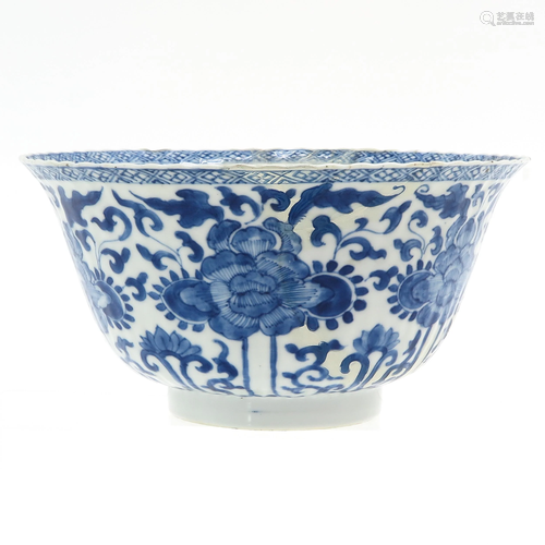 A Chinese Blue and White Bowl