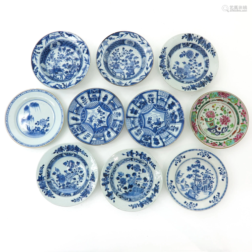 A Collection of Ten Plates