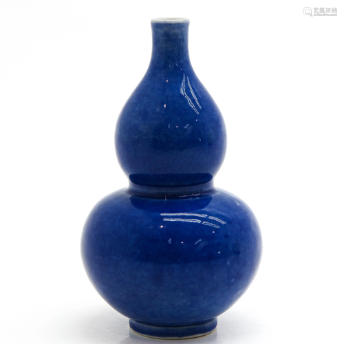 A Chinese Double Gourd Vase