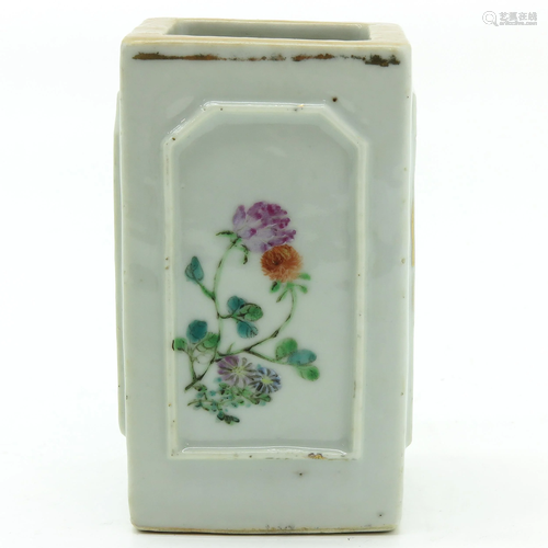 A Square Chinese Vase