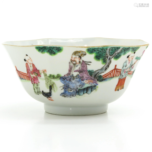 A Chinese Famille Rose Bowl