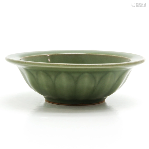 A Small Chinese Celadon Dish