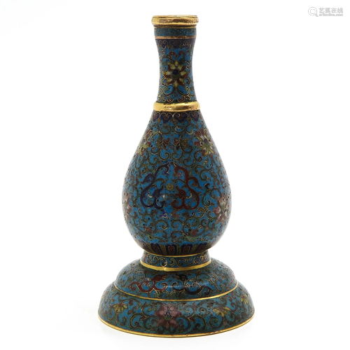 A Chinese Cloisonne Vase