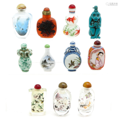 A Collection of Snuff Bottles.