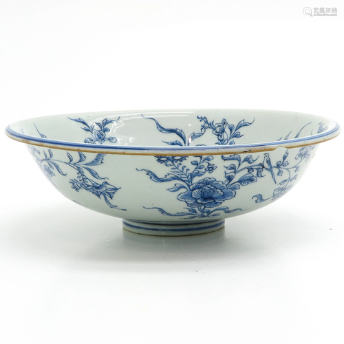 A Chinese Blue and White Bowl