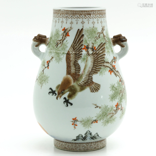 A Chinese Hu Vase