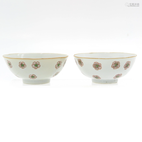 Two Chinese Bowls