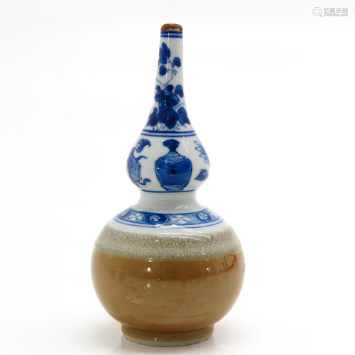 A Chinese Blue and White Vase