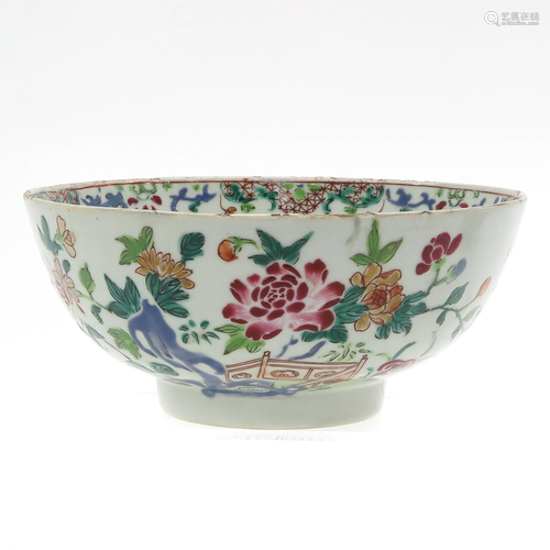 A Chinese Famille Rose Bowl