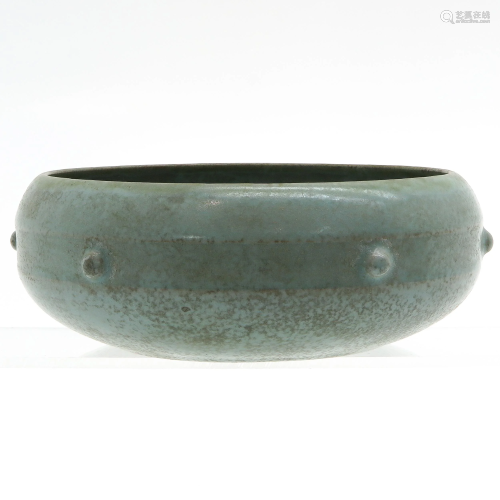 A Chinese Celadon Censer