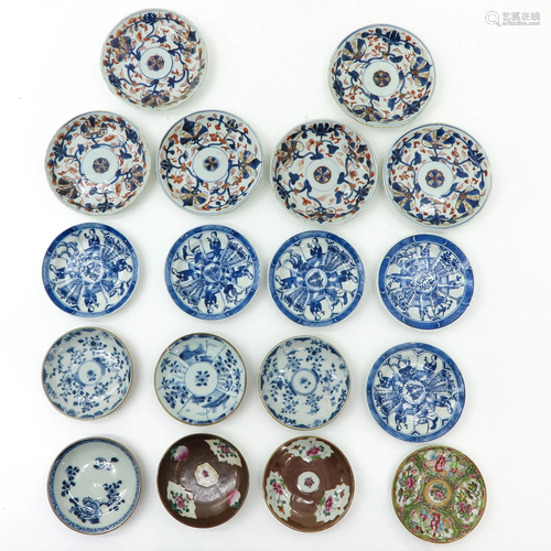 A Collection of Chinese Saucers