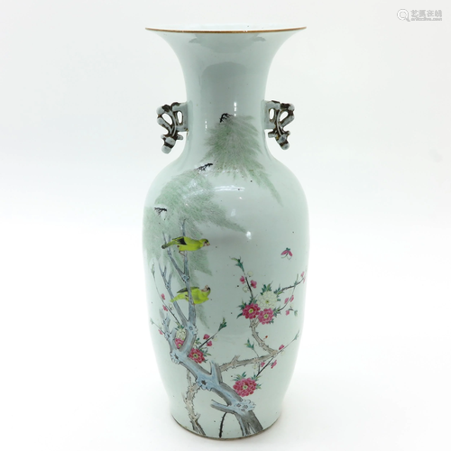 A Chinese Famille Rose Vase