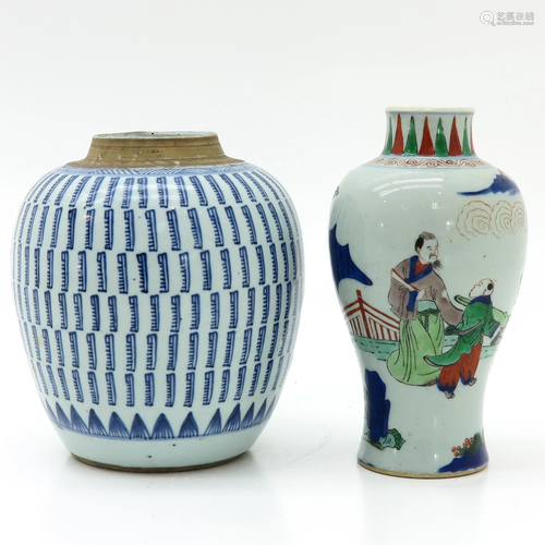 Two Chinese Vases