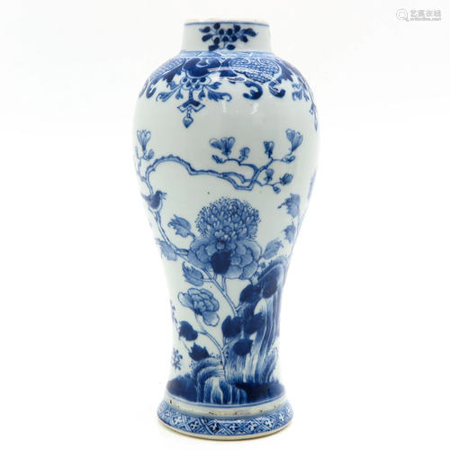 A Chinese Blue and White Vase