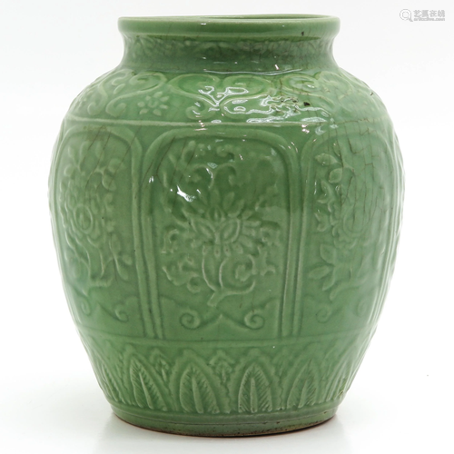 A Chinese Celadon Vase