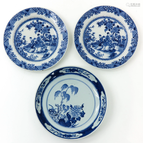 Three Chinese Plates