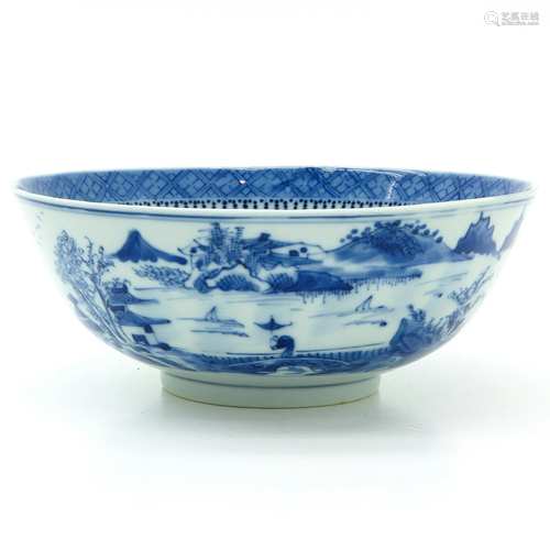 A Chinese Blue and White Bowl