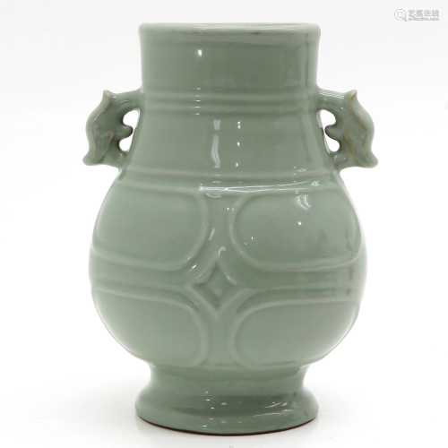 A Chinese Celadon Vase