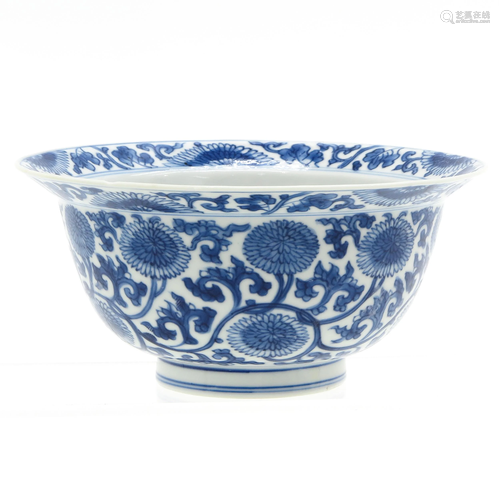 A Chinese Blue and White Bowl