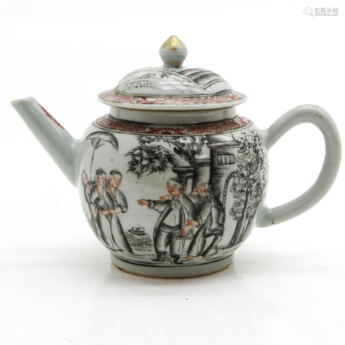 An Encre de Chine Teapot