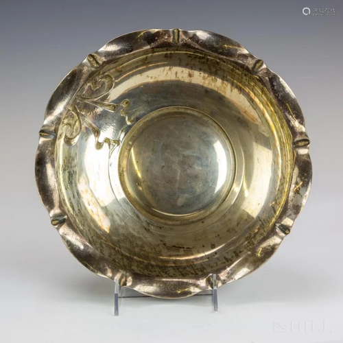 Old German Art Nouveau 800 Silver Centerpie…