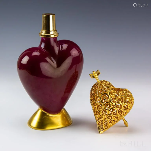 Regis DHO Lampe Berger Limoges Double Heart …