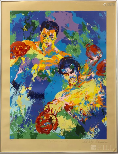 LeRoy Neiman 1921-2012 Muhammed Ali Screen P…