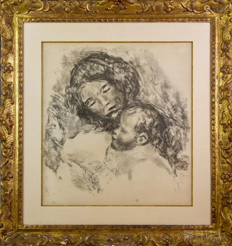 Pierre Auguste Renoir 1841-1919 French Lithograph