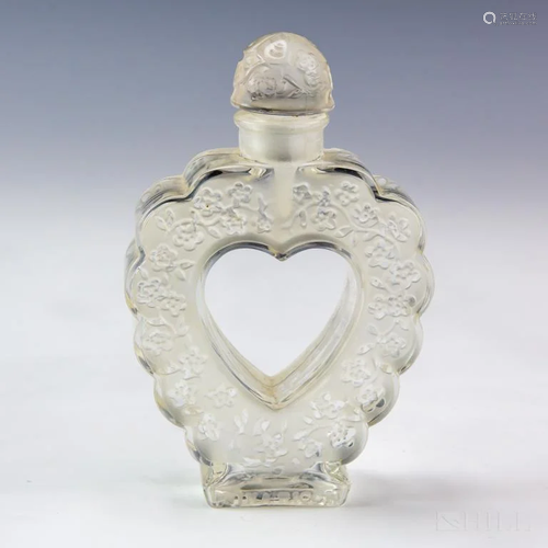 Lalique Nina Ricci Coeur Joie Heart Perfume Bottle