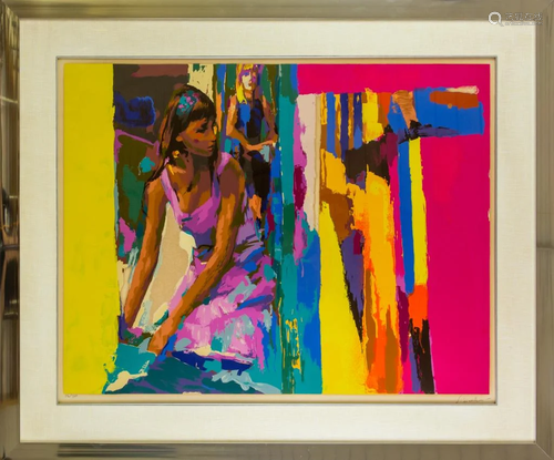 Nicola Simbari L/E Dressing Room Serigraph Print