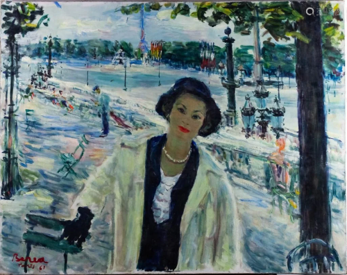 Dimitri Berea (1908-1975) French Parisian Painting