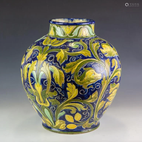 Cassandia Walker Della Robbia English Pottery Vase